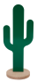 Lampe à poser forme cactus en hêtre naturel et métal hauteur 53cm. 99 €, Delamaison.fr