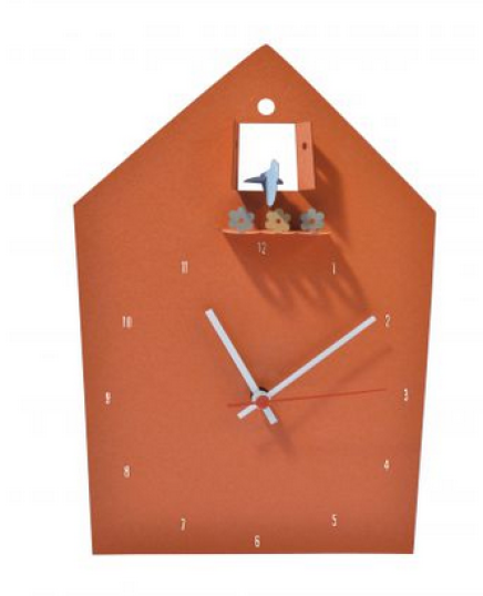 Horloge en papier recyclé, 30 x 20,5 cm. 29,50 €, Cocoboheme